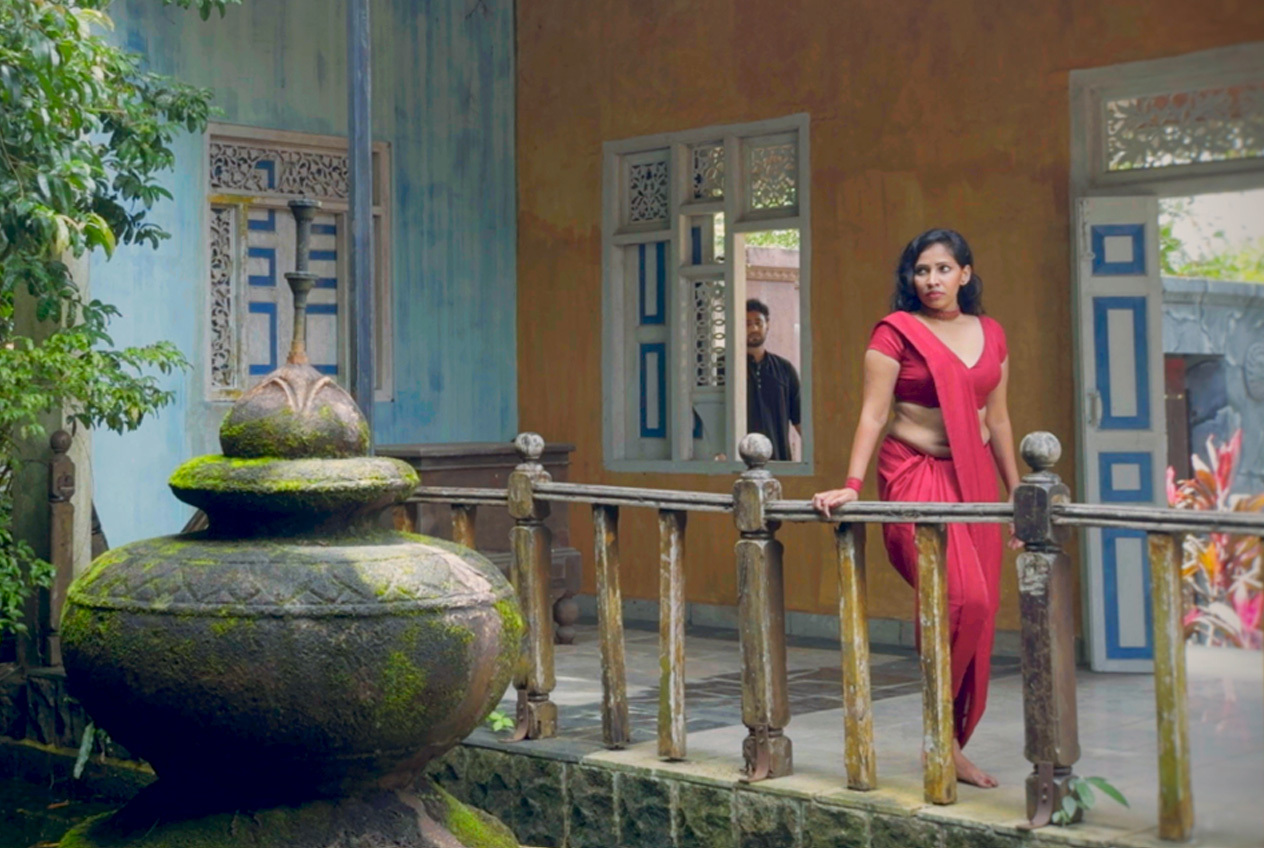 The final colour-graded frame from the same period drama scene