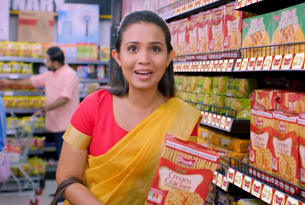 The same TVC frame after VFX touch-ups and finishing